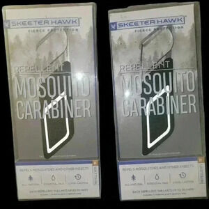 2 Skeeter Hawk Mosquito Carabiner Repellents